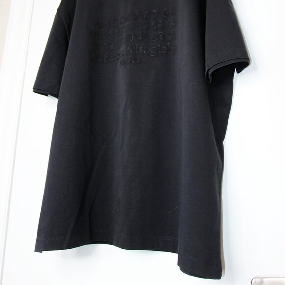 BNWT AW24 MAISON MARGIELA LOGO EMBROIDERY TSHIRT M - Picture 6 of 13